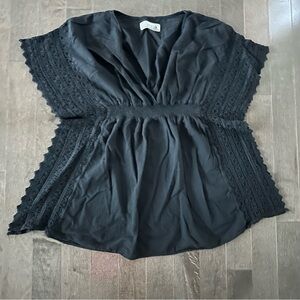 SEASPICE Resortwear‎ Crocheted Coverup Swim Vacation Beach Pool Boho XL